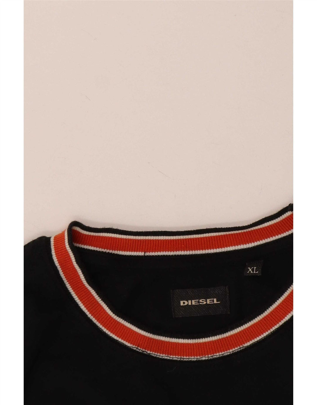Tricou pentru bărbați Diesel Top XL Negru Colorblock