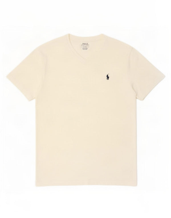 Tricou Polo Ralph Lauren pentru bărbați Top Medium White Bumbac