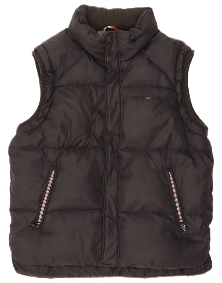 Gilet căptușit pentru bărbați Tommy Hilfiger UK 42 XL Nylon negru