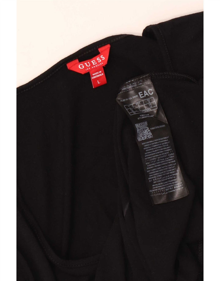 Tricou pentru femei Guess Top UK 14 Poliester negru mare