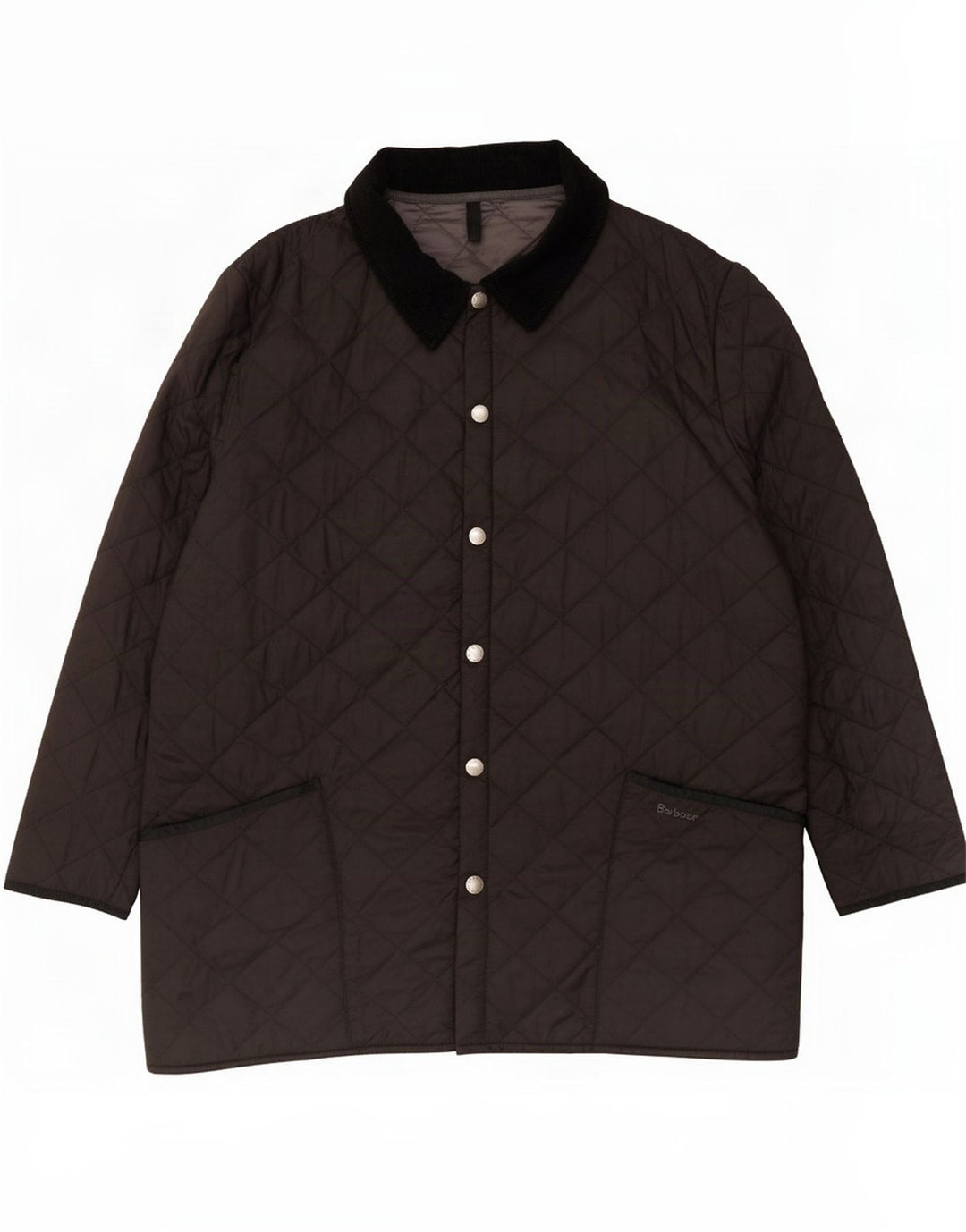 Pardesiu matlasat pentru bărbați Barbour UK 44 XL Poliamidă neagră