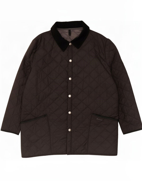 Pardesiu matlasat pentru bărbați Barbour UK 44 XL Poliamidă neagră