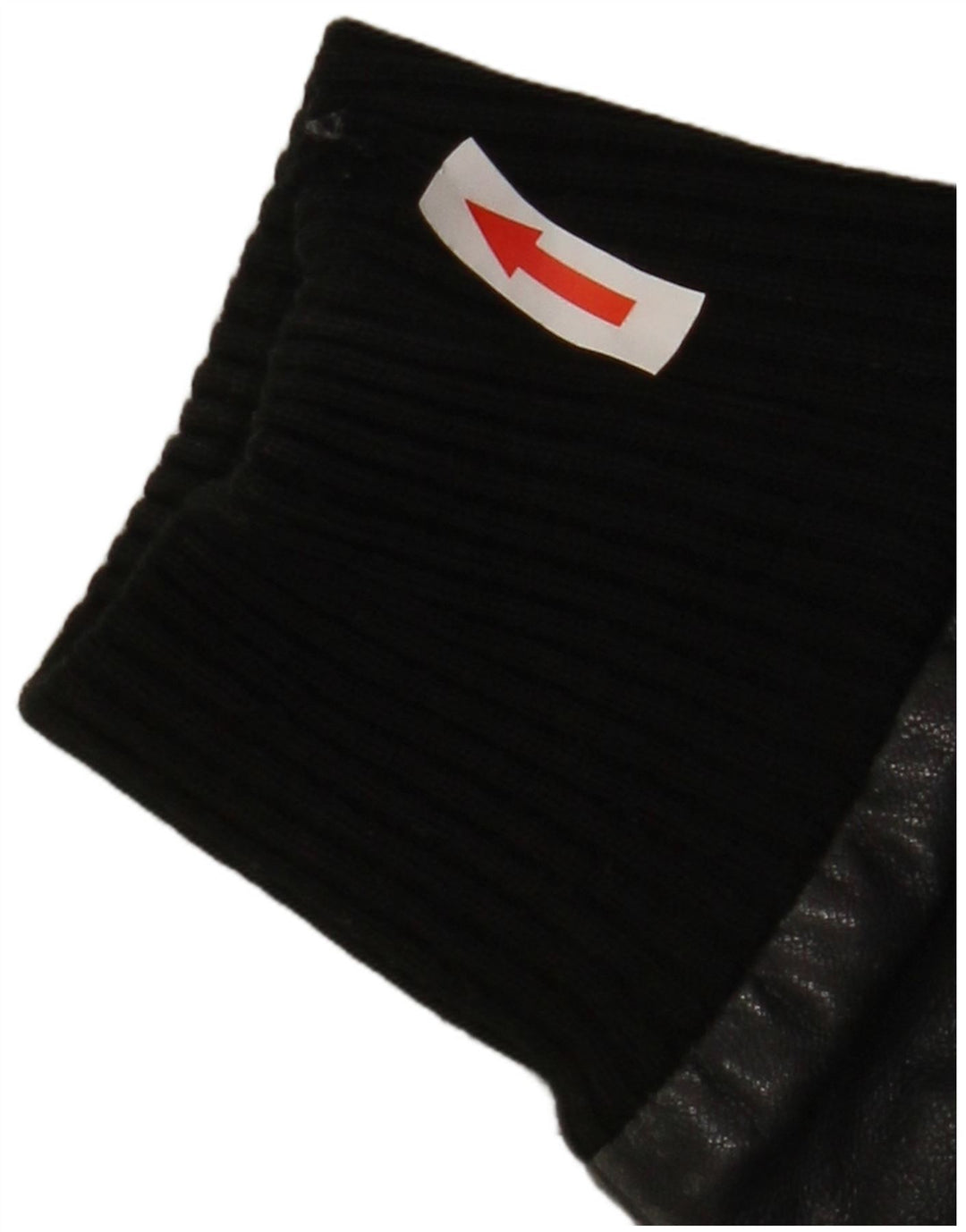 Jachetă de piele crop Sasch pentru femei UK 14 Medium Black