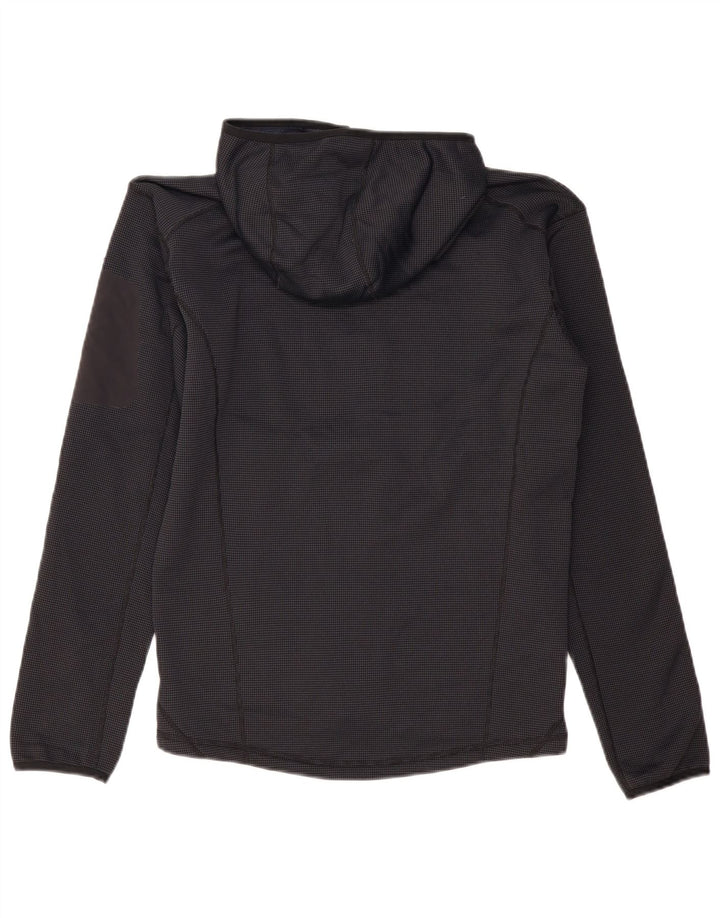 BERGHAUS Pulover cu capota cu fermoar pentru bărbați, poliester bleumarin mic