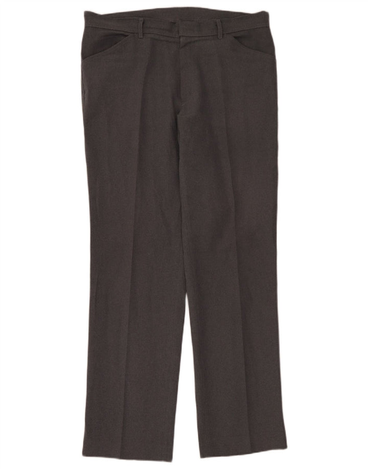 Pantaloni casual drepti pentru bărbați Farah W36 L34 gri