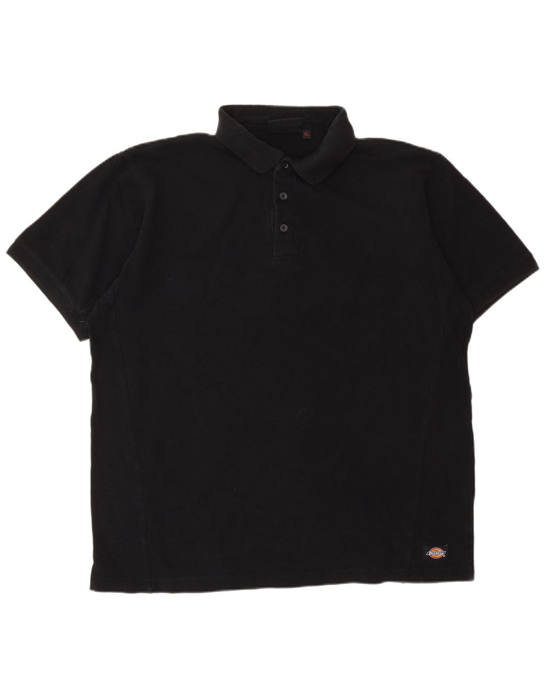 DICKIES Tricou polo cu grafică pentru bărbați XL, bumbac negru