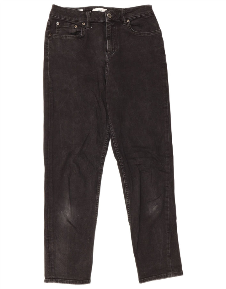 Blugi subțiri pentru femei Reiss W27 L26 bumbac negru