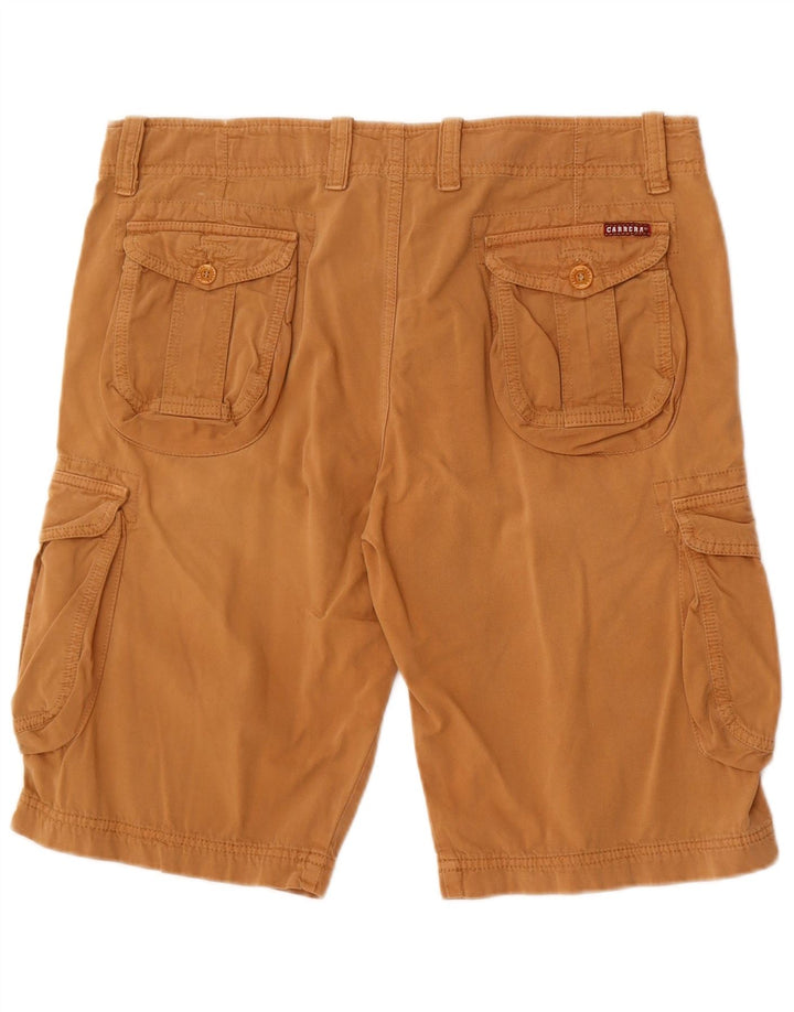 Pantaloni scurți cargo pentru bărbați Carrera IT 52 XL W36 bumbac maro