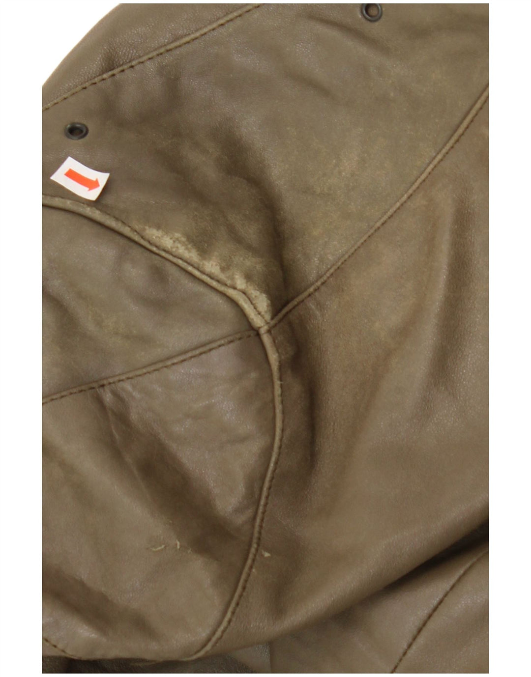 Jachetă de piele pentru bărbați VINTAGE IT 56 3XL din piele maro