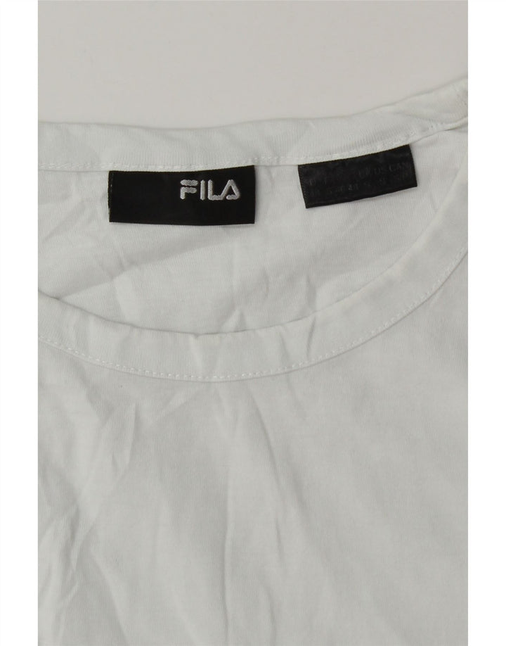 Vestă pentru bărbați Fila, mic, alb, color block
