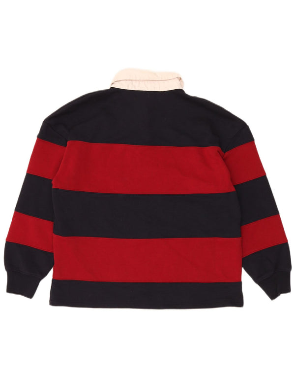 Tricou polo supradimensionat Rugby Zara pentru femei UK 10 Mic Bleumarin