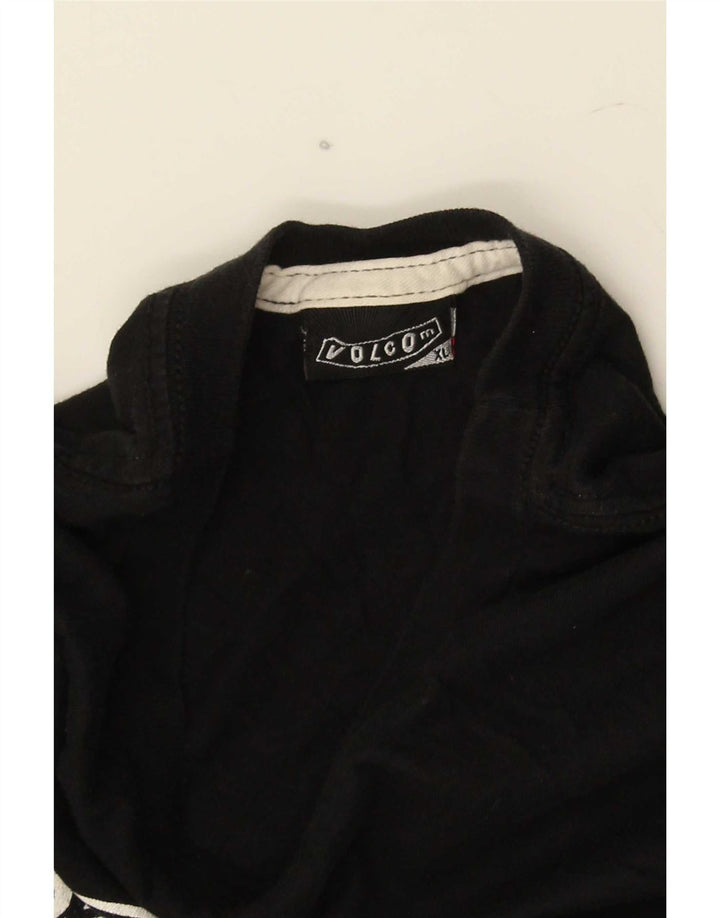 Tricou grafic pentru bărbați Volcom Top XL Negru