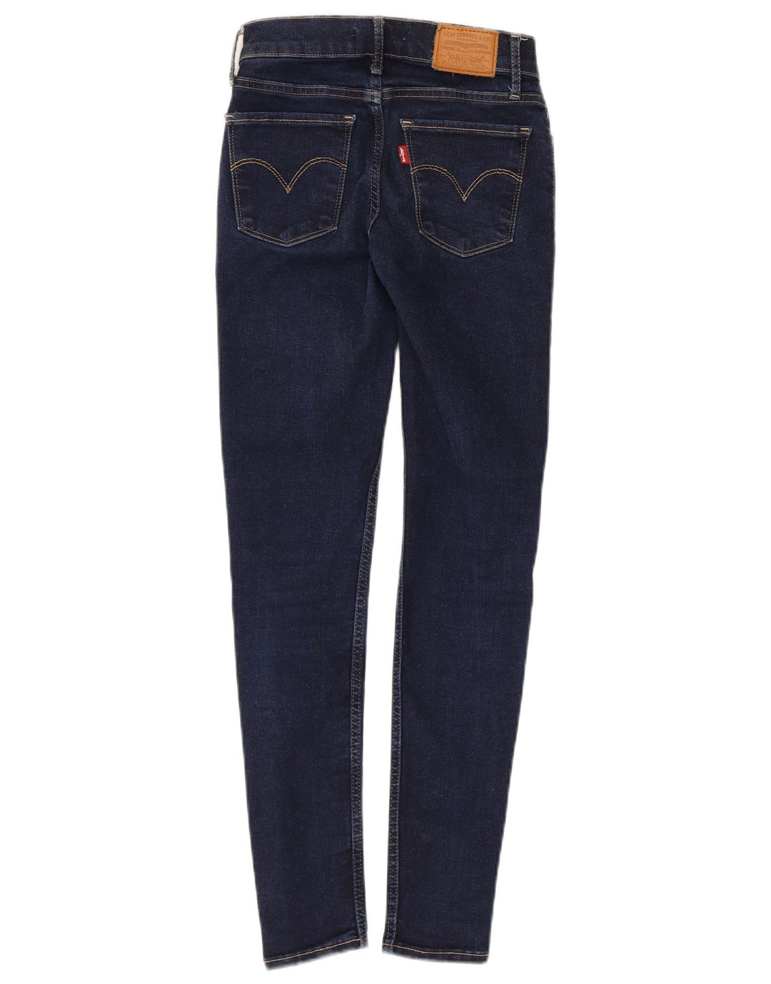 Blugi Levi's pentru femei 710 Super Skinny W25 L28 Bumbac bleumarin