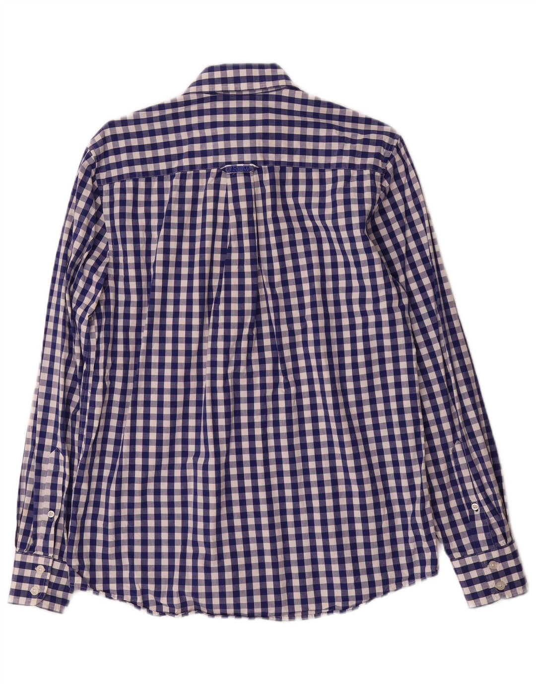 Îmbrăcăminte pentru echipaj Cămașă pentru bărbați Mic albastru Gingham Bumbac