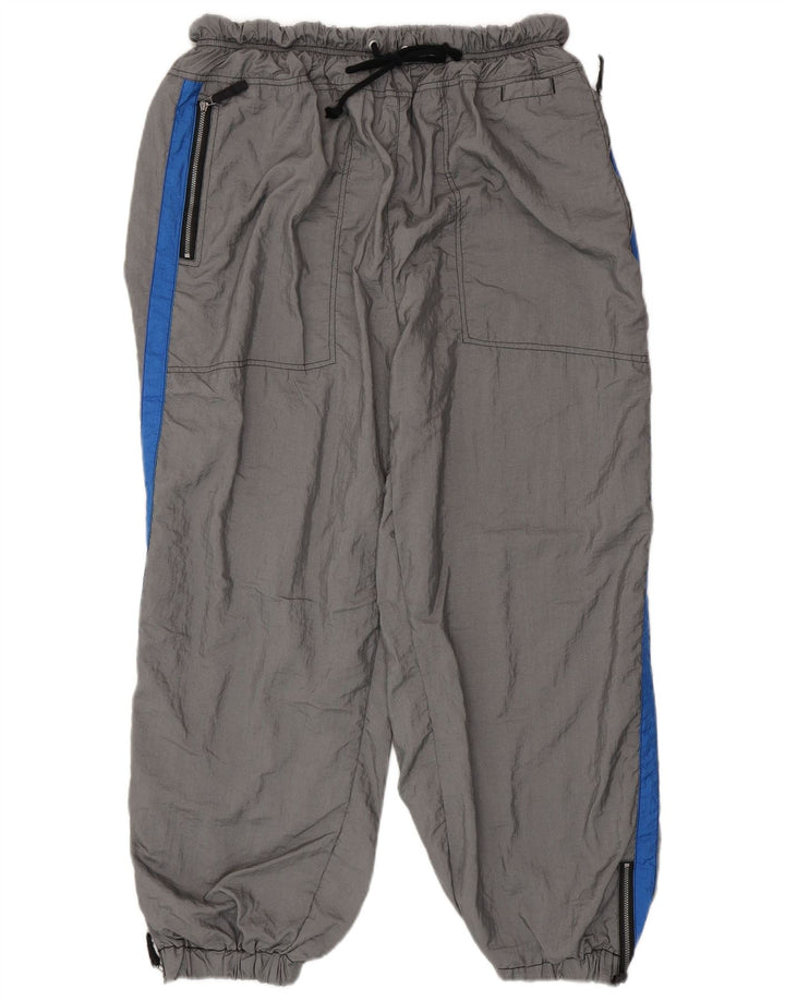 Pantaloni de trening pentru bărbați Rodeo Joggeri nailon gri mediu