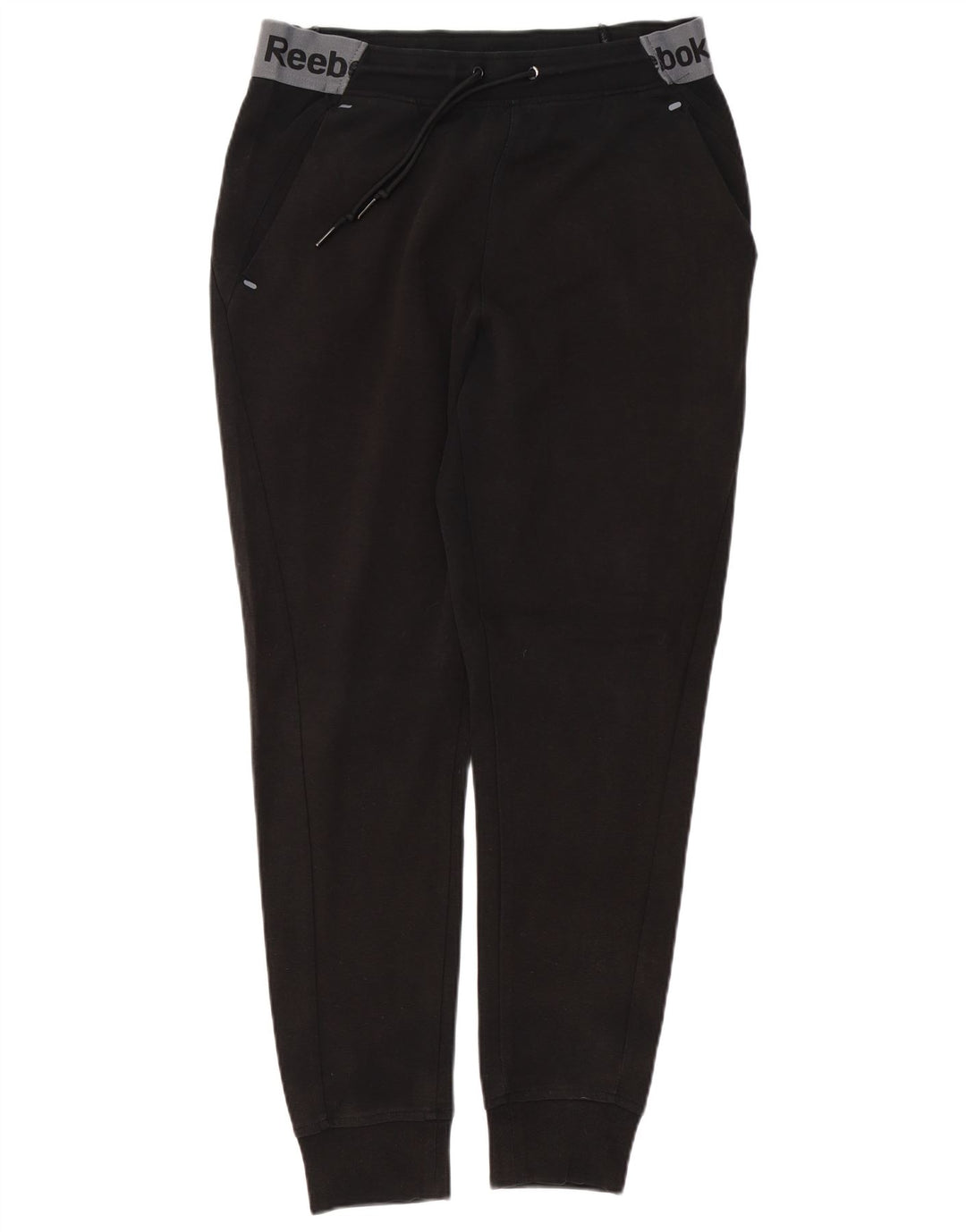 REEBOK Pantaloni de trening grafic pentru bărbați Pantaloni de jogging Medium Black Colorblock