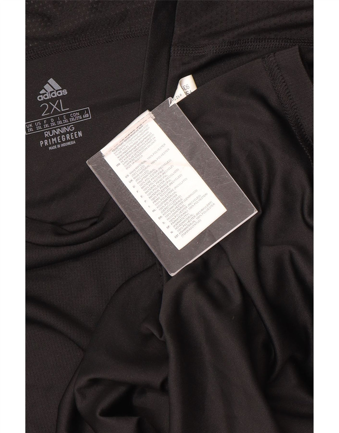 Tricou ADIDAS Aeroready pentru bărbați, 2XL, poliester negru
