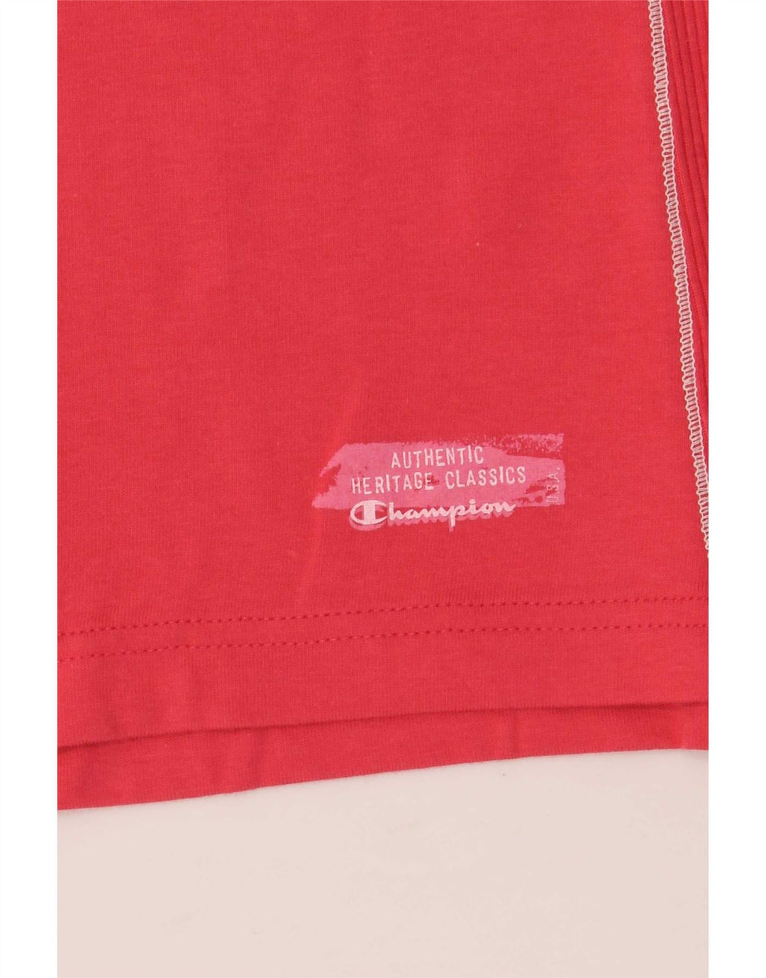 Champion Womens Heritage Classics Vest Top UK 14 Large Red Colorblock
