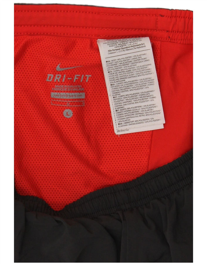 Pantaloni scurți sport Nike Dri Fit pentru bărbați, mari, negru, poliester