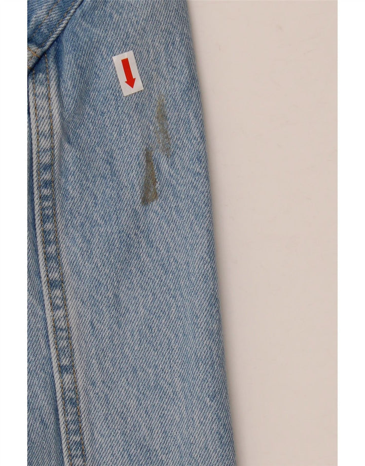 Jachetă de blugi pentru femei Levi's UK 16, mare, albastru, floral, bumbac