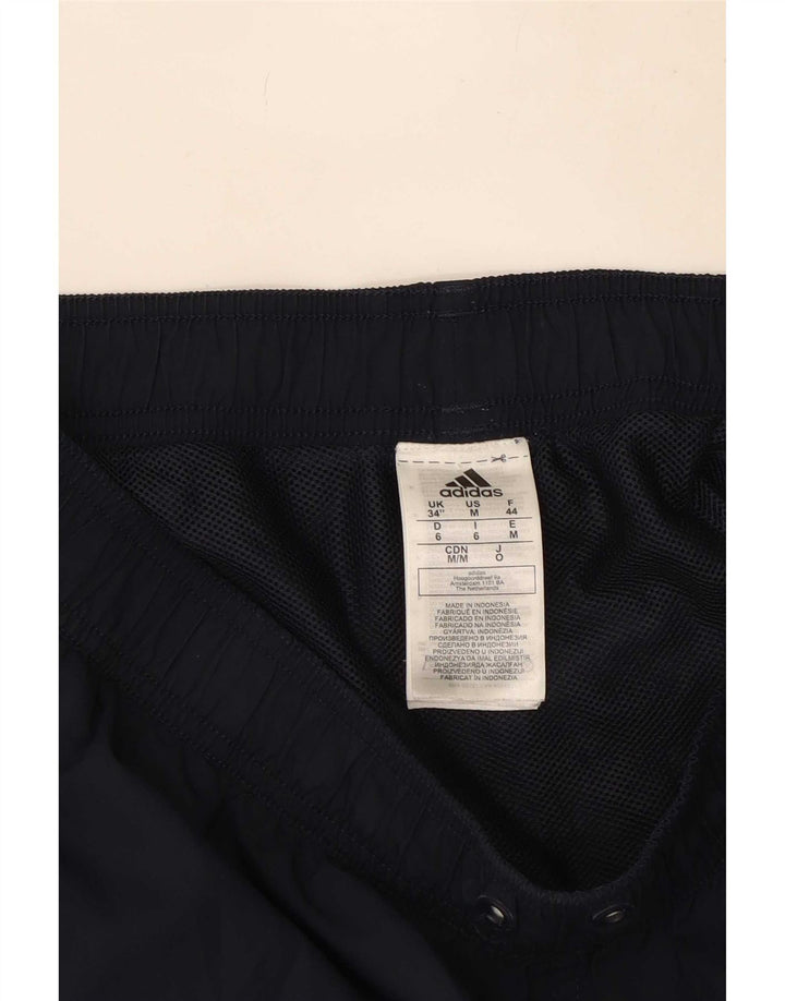 Pantaloni scurți sport pentru bărbați Adidas, poliester mediu negru