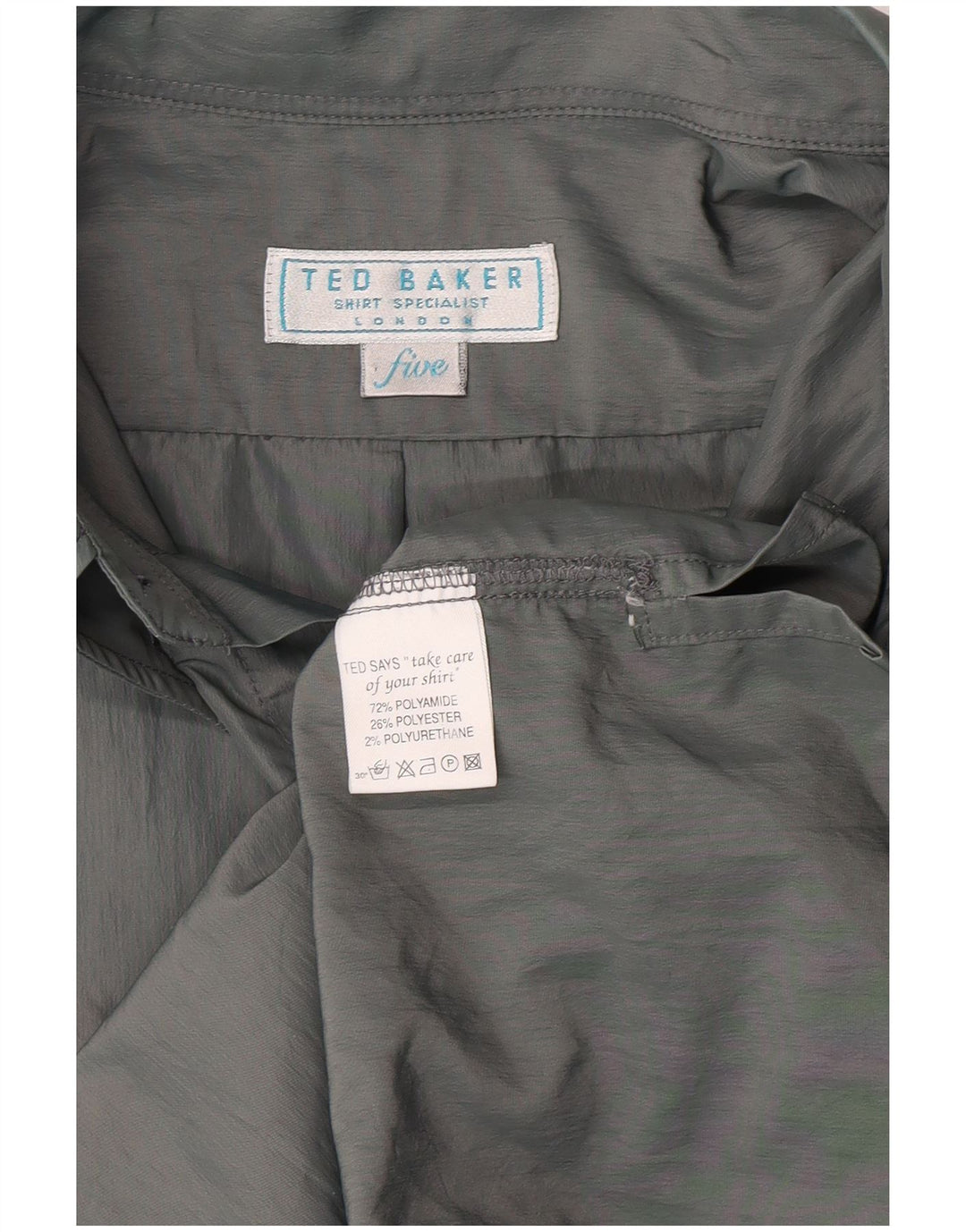 Cămașă pentru bărbați Ted Baker Mărimea 5 XL Poliamidă gri