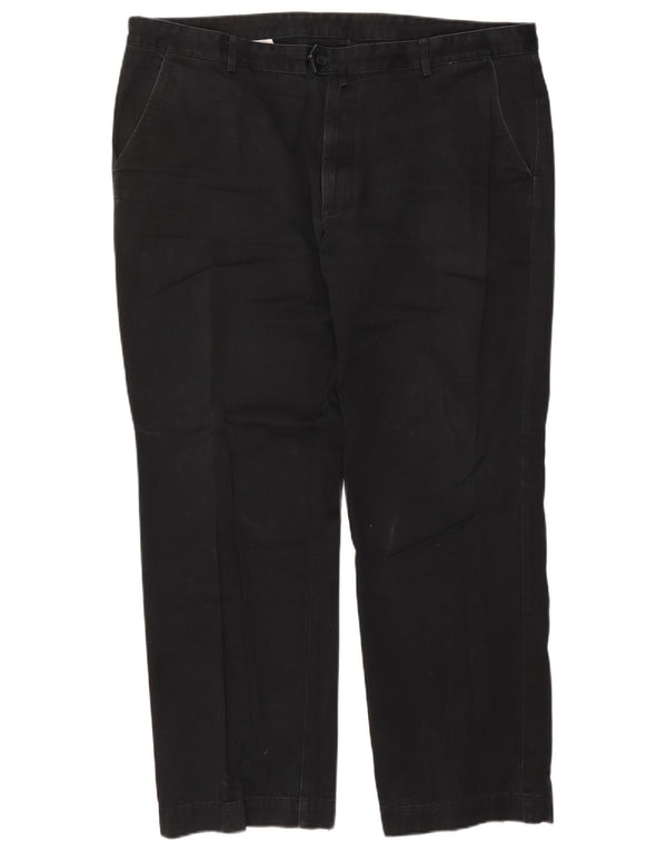 Pantaloni chino drepti pentru bărbați Gant W44 L32 negri