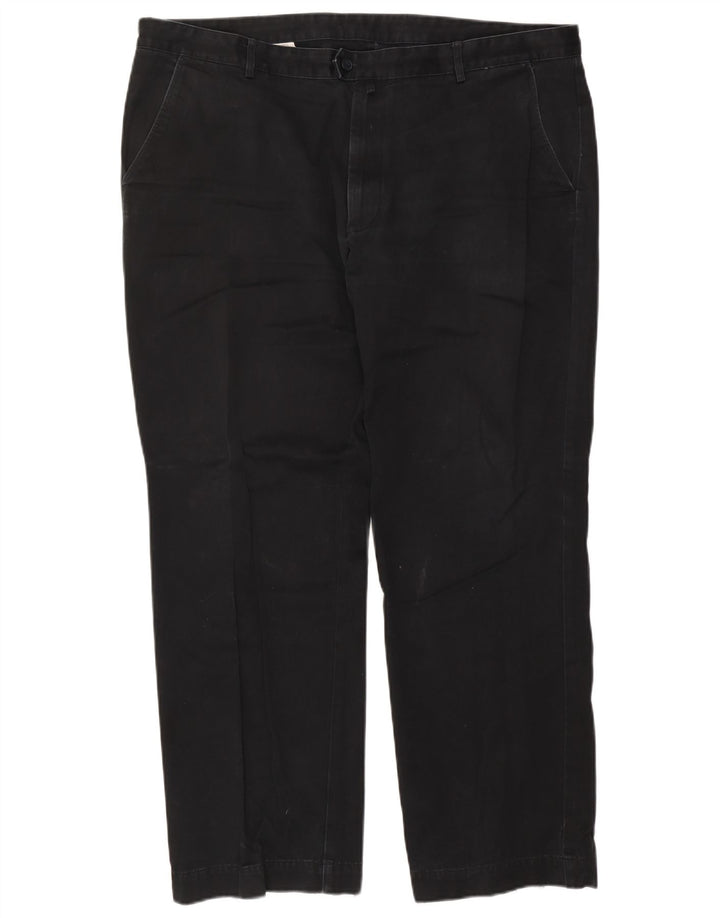 Pantaloni chino drepti pentru bărbați Gant W44 L32 negri