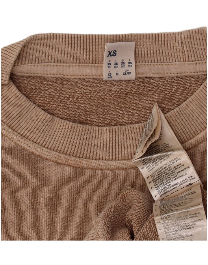 Pulover supradimensionat pentru femei REEBOK UK 4/6 XS bumbac bej