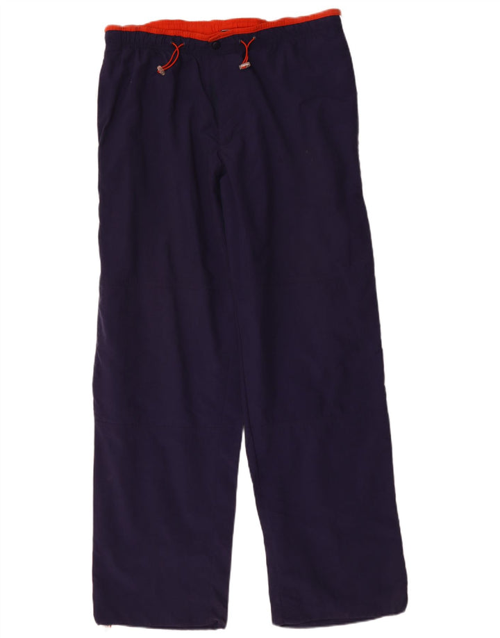 Pantaloni de trening Fila pentru bărbați, mari, albastru, poliamidă