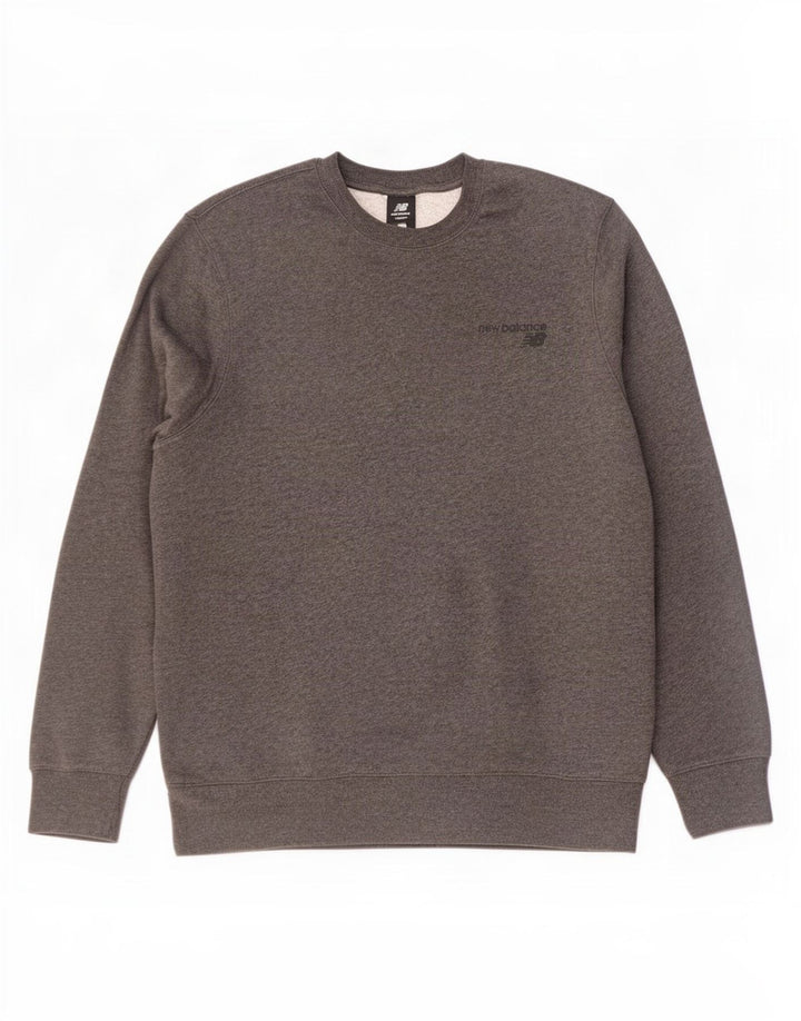 Hanorac pentru bărbați New Balance Jumper XL Gri pete