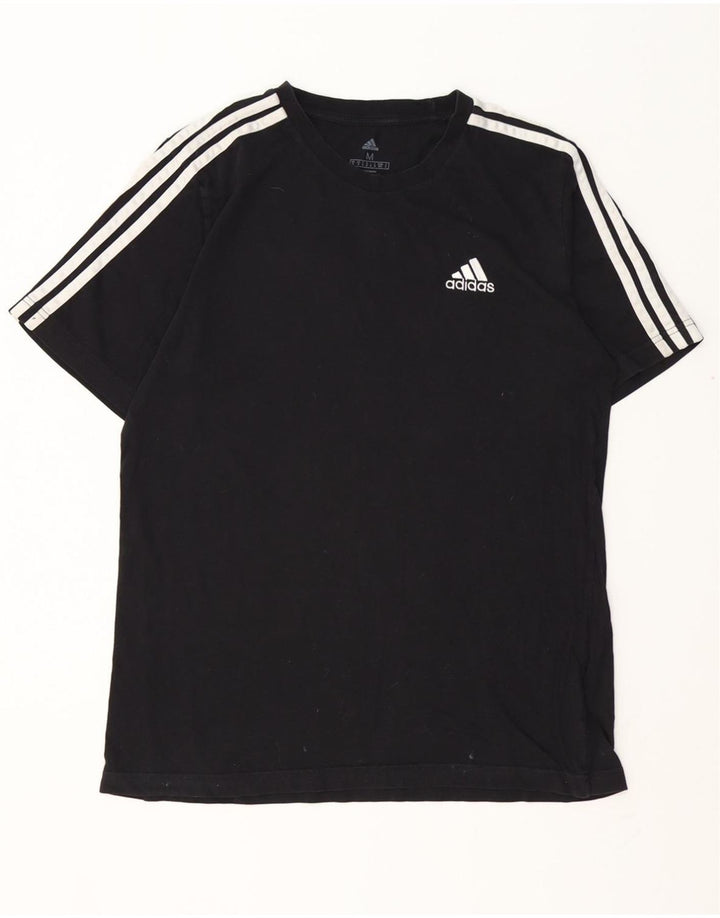 Tricou pentru bărbați ADIDAS Top Mediu Negru Bumbac