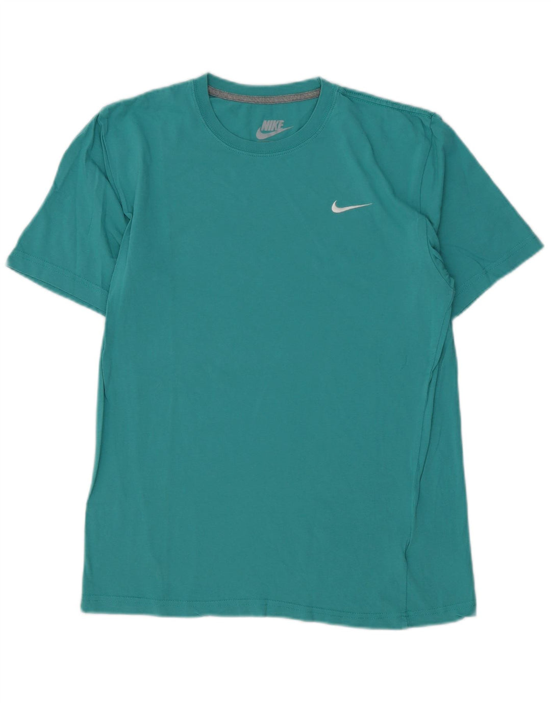 Tricou pentru bărbați Nike Regular Fit Top din bumbac turcoaz mediu