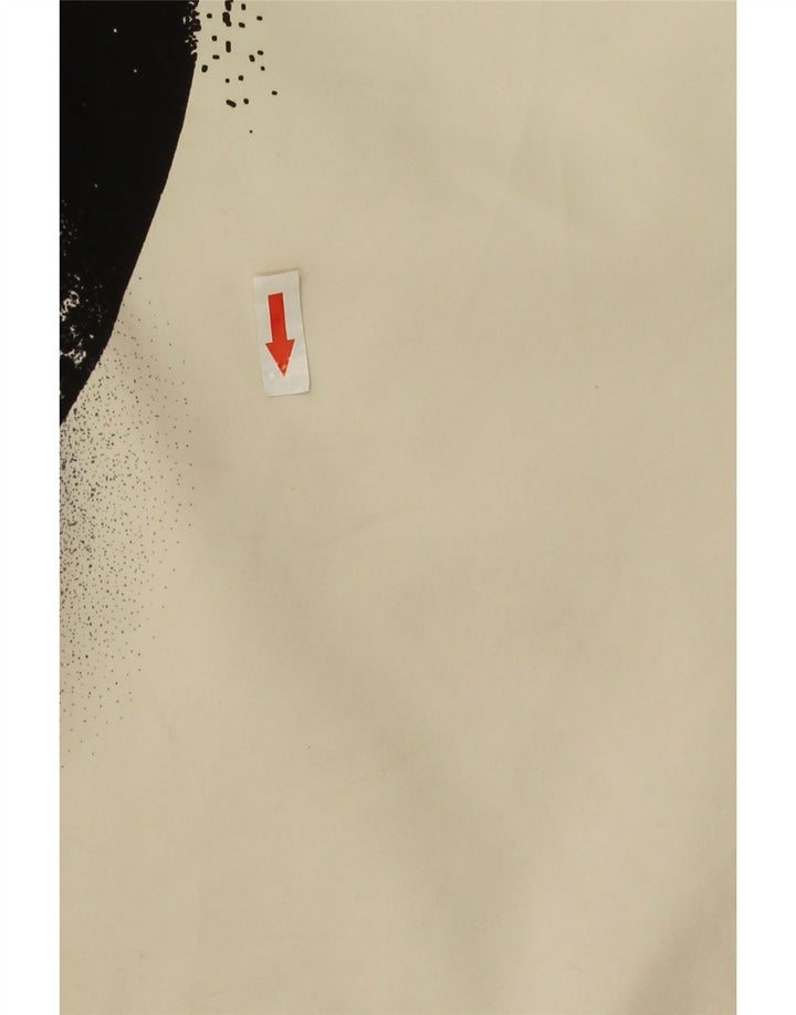Pantaloni scurți de înot grafic Quiksilver pentru bărbați, mari, alb, din poliester