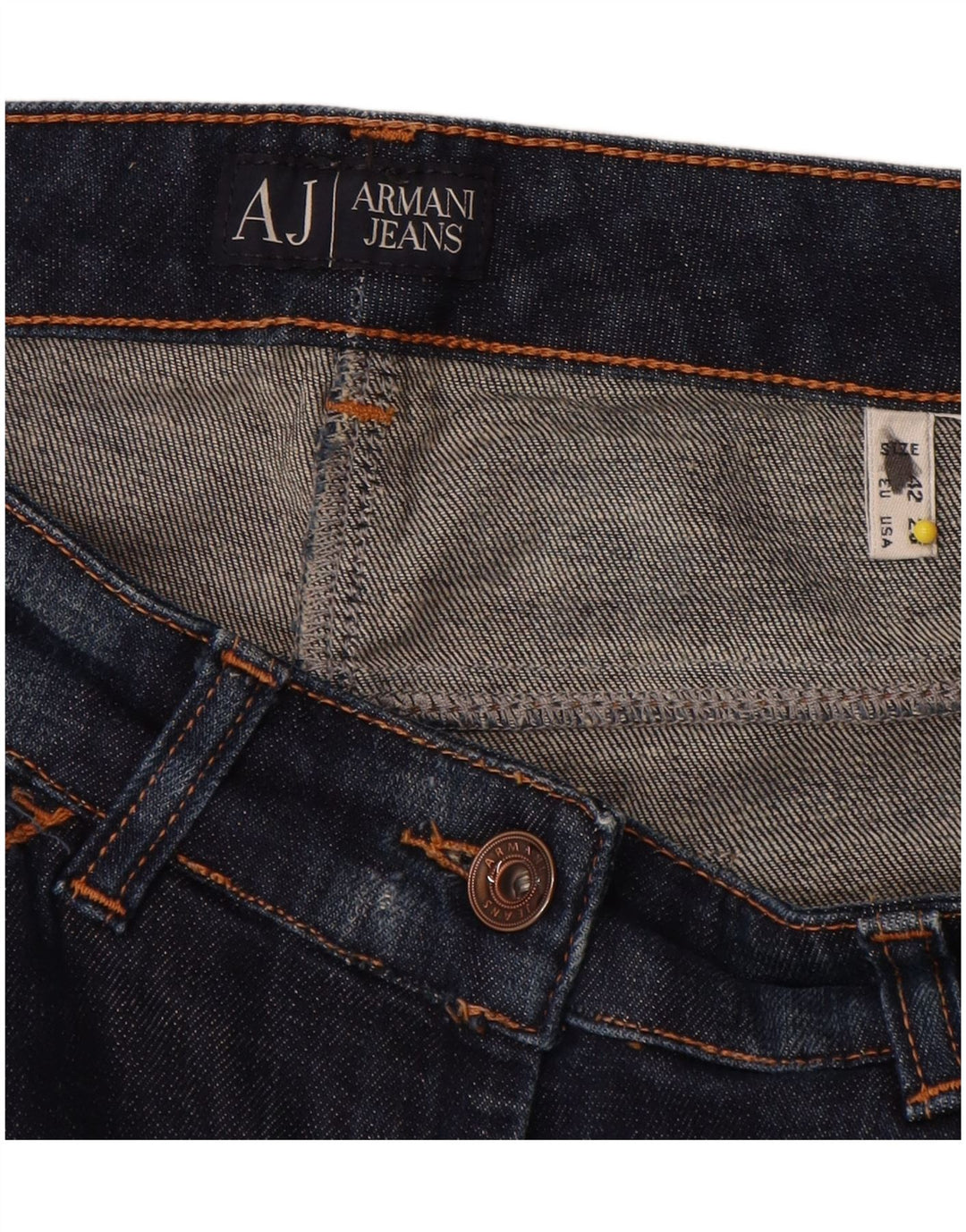Blugi Armani pentru femei Bootcut W28 L31 bleumarin
