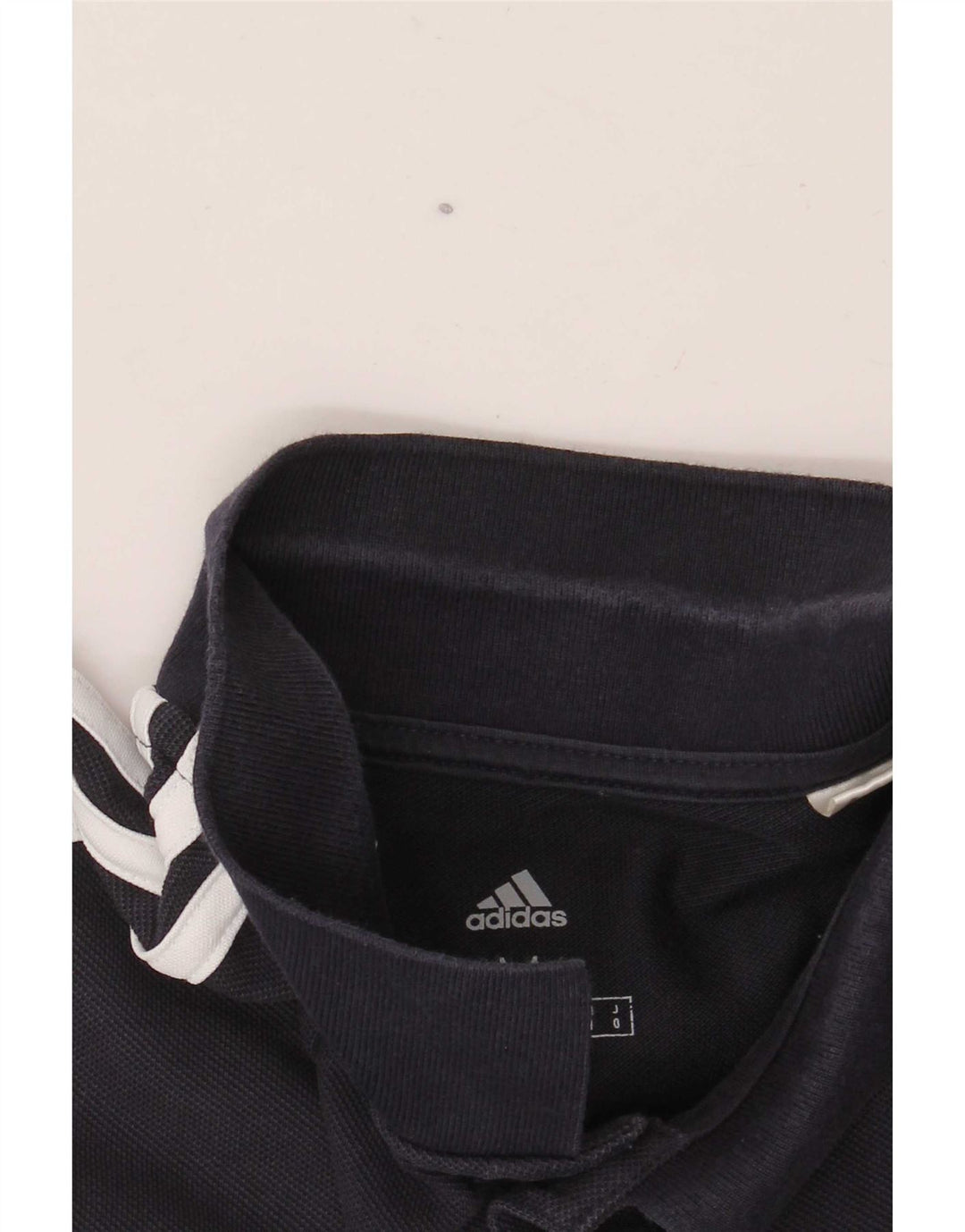 Tricou polo Adidas pentru bărbați, bumbac mediu albastru bleumarin