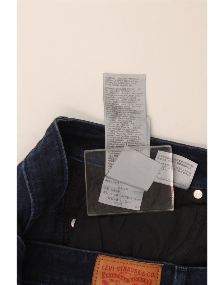 Blugi 712 slim pentru femei LEVI'S W31 L32 bumbac albastru