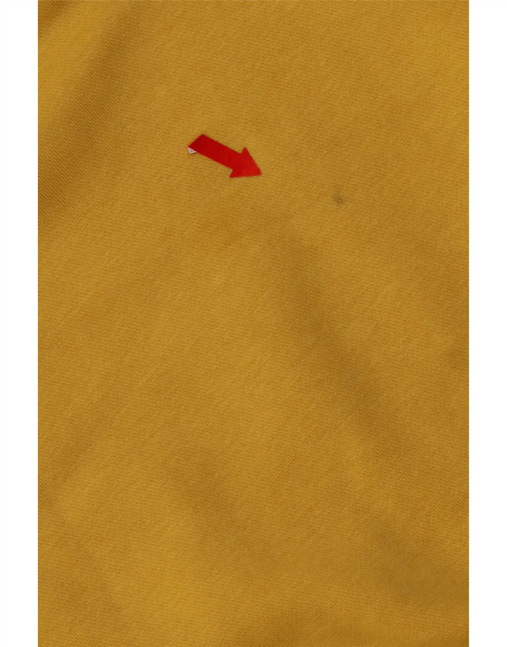 Pulover Nike pentru bărbați din bumbac galben mic