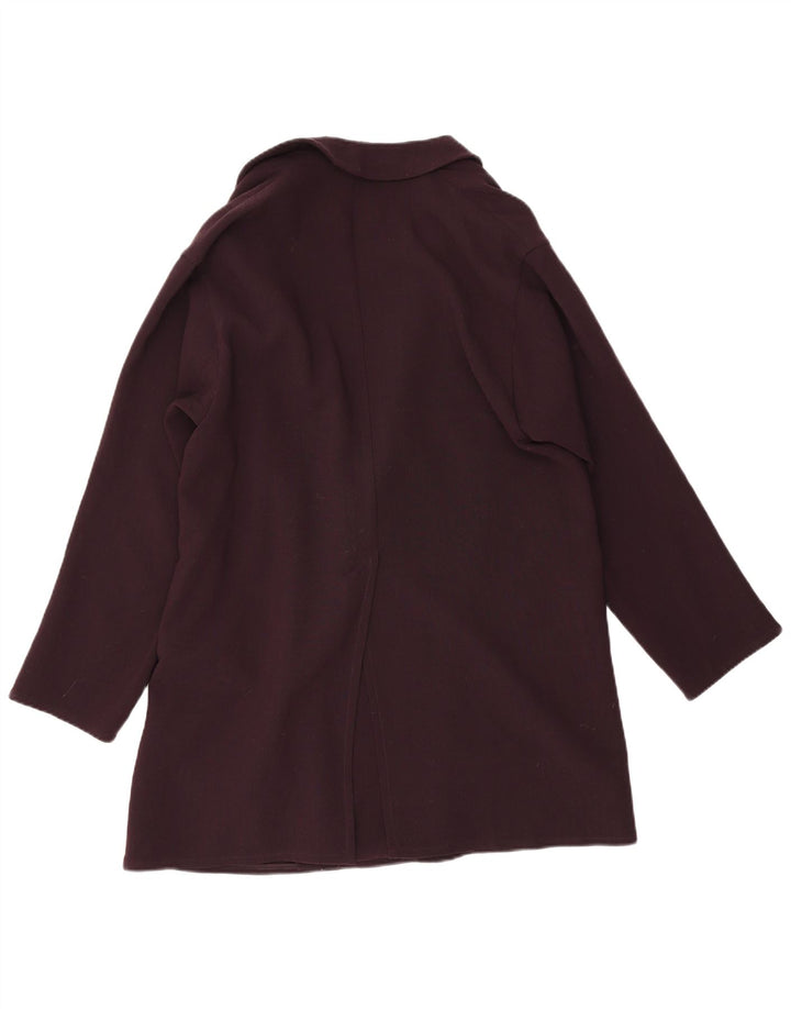 Pardesiu deschis pentru femei Reiss UK 6 XS Lână Burgundy