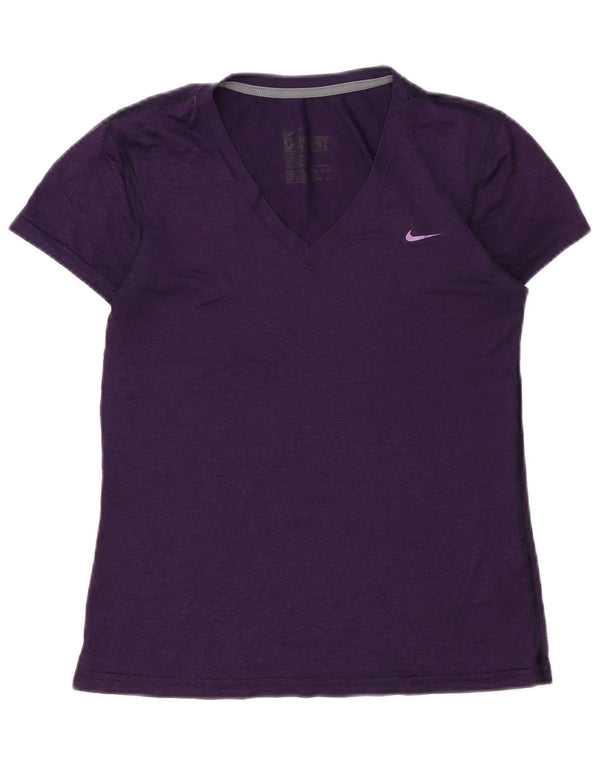 Tricou Nike Dri Fit pentru femei Top UK 10 Poliester violet mic