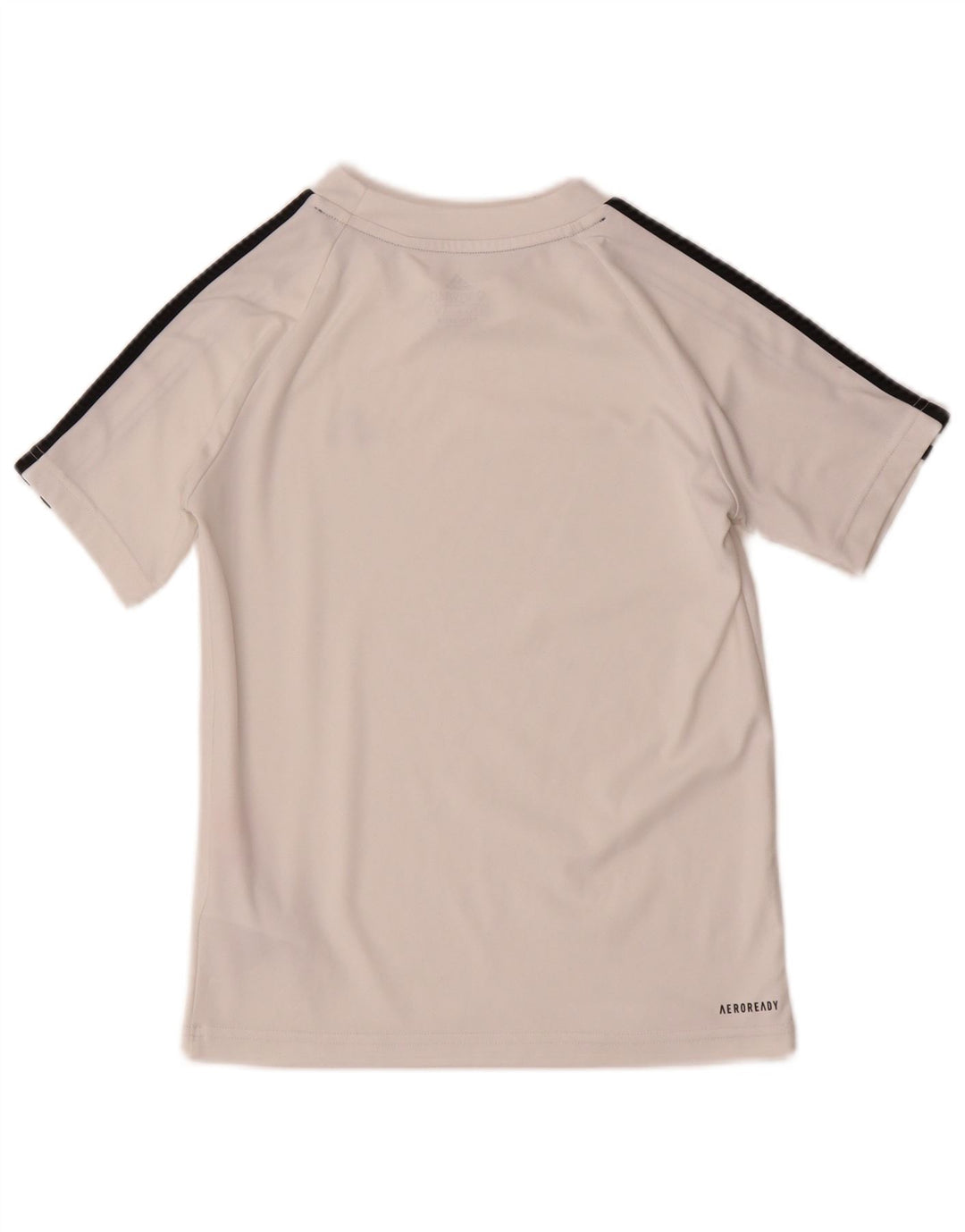 Tricou Adidas Aeroready pentru baieti Top 9-10 ani poliester alb