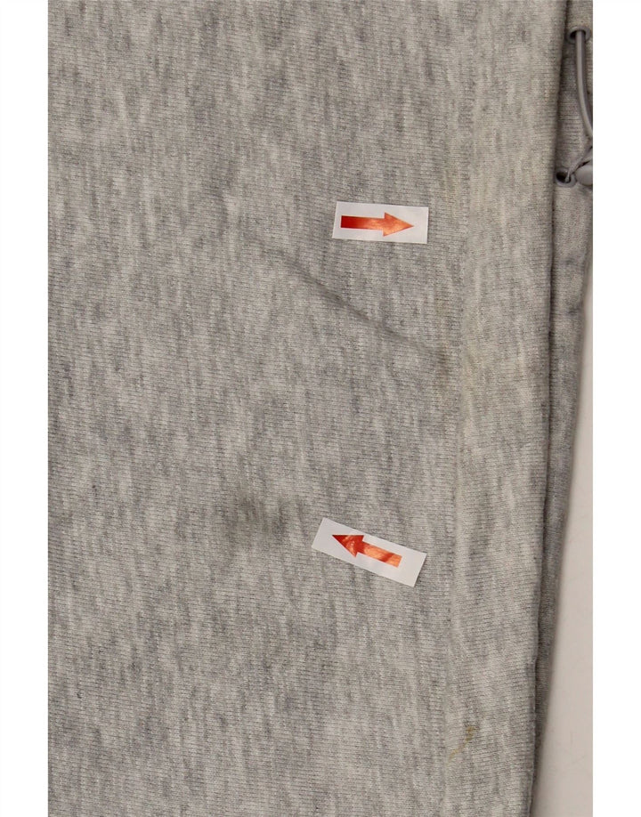 Pulover Adidas pentru femei, supradimensionat, cu grafic, cu fermoar, cu gât, UK 8, mic, gri