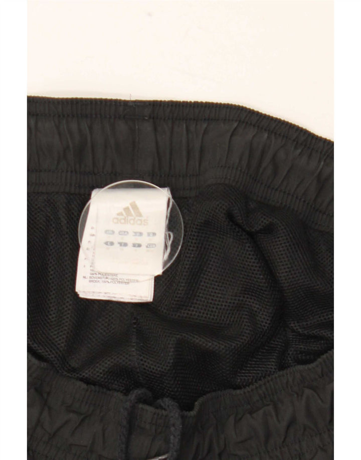 Pantaloni de trening Adidas pentru bărbați Joggeri poliester mediu negru