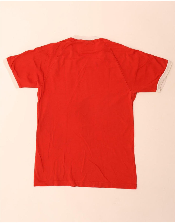 Tricou pentru bărbați Adidas Top mic, roșu, bumbac