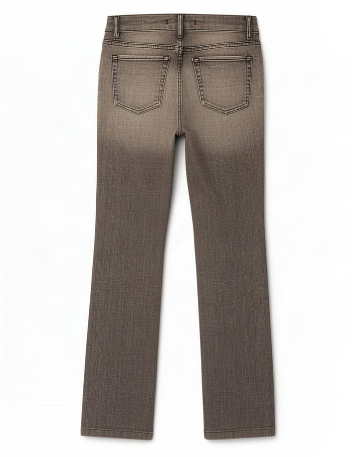 Blugi Zara Femei Bootcut EU 38 Mici W28 L32 Bumbac gri