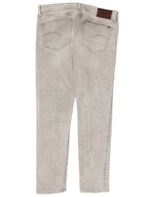 Blugi skinny pentru bărbați G-Star W36 L34 bumbac gri