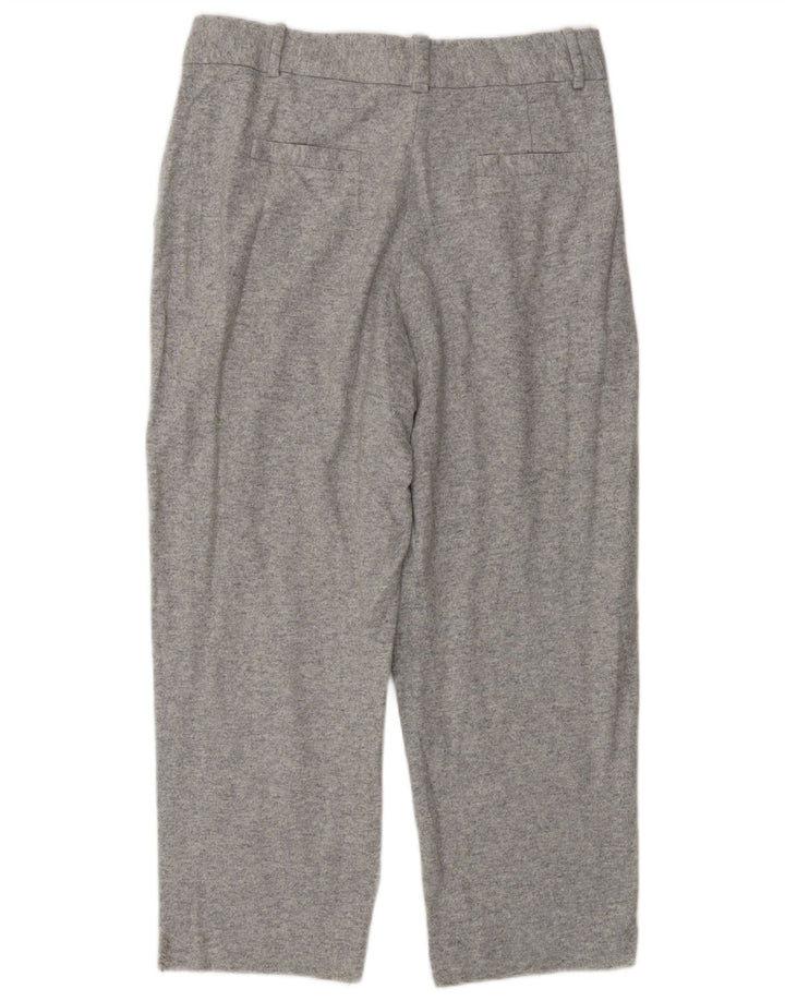 MASSIMO DUTTI Pantaloni tăiați pentru femei EU 42 Large W32 L25 Gri