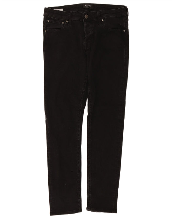 Blugi Jack & Jones GLENN Slim pentru bărbați W33 L32 bumbac gri