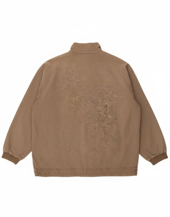 Chewan pentru bărbați, cu fermoar și gât, cu mânecă lungă, XL, gri