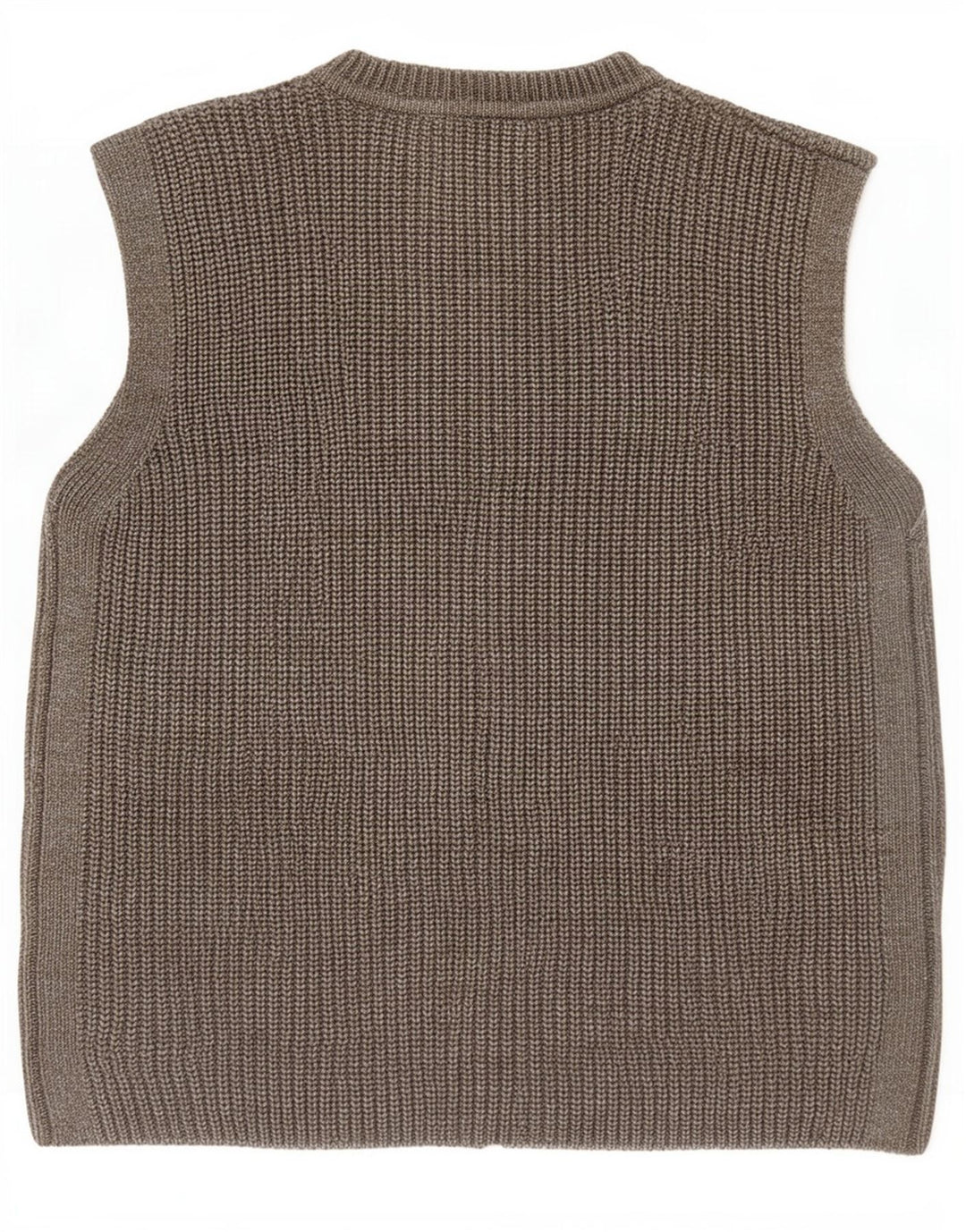 Pulover cardigan fără mâneci pentru femei Marks & Spencer UK 10 mic gri